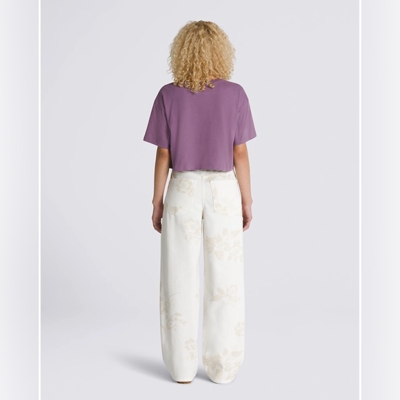 NEW Vans Sirelle Printed Marshmallow Puddle Pants - Picture 4 of 6